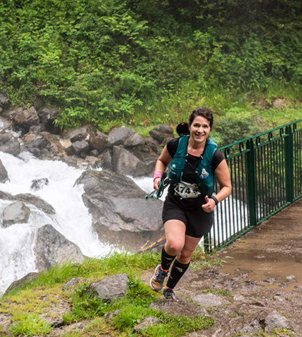 Trail Balcons Cascade Lutour