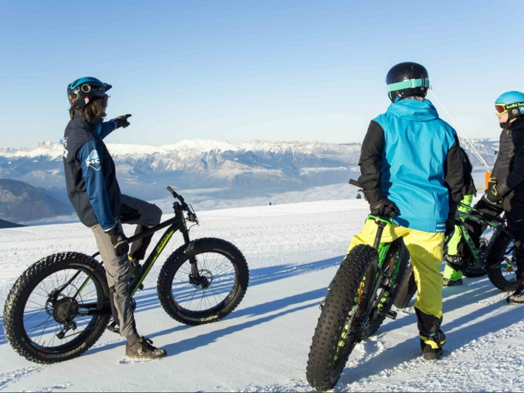 Chalet La Source Cauterets Luz Bike Fatbike sur Neige