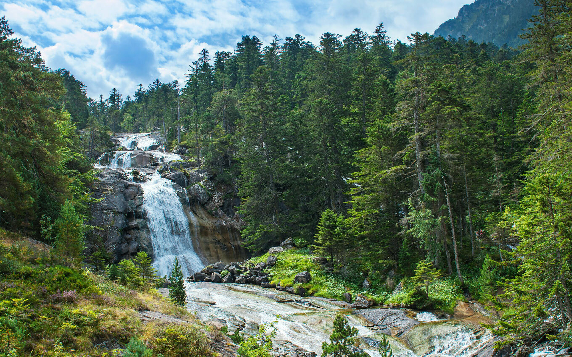 sentier cascades